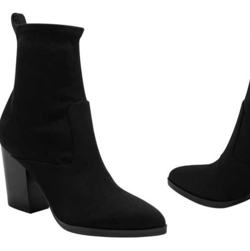 Marc Fisher LTD Avalyn Booties Black 9 Women's New!